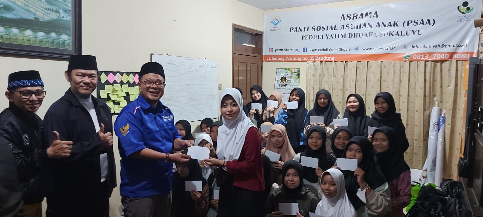 H. Yusuf Burhanuddin, LC, M.Pd.I Caleg DPRD Jabar 1 Salurkan Santunan Ke 12000 Anak Yatim