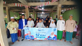 Partai Amanat Nasional Terus Berikan Santunan Kepada Anak Anak Yatim Di Ulang Tahun Yang Ke 25 Dengan Program Birukan Langit